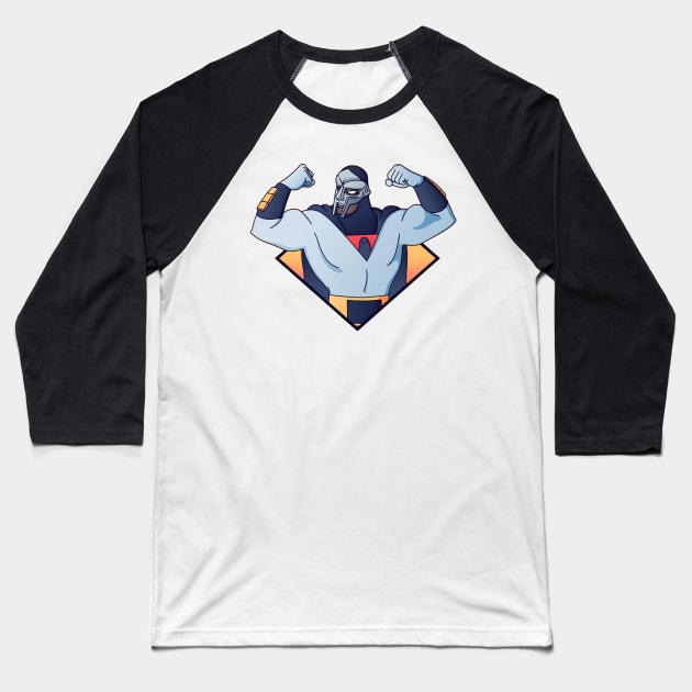 mfdoom Baseball T-Shirt by GEULISPISAN